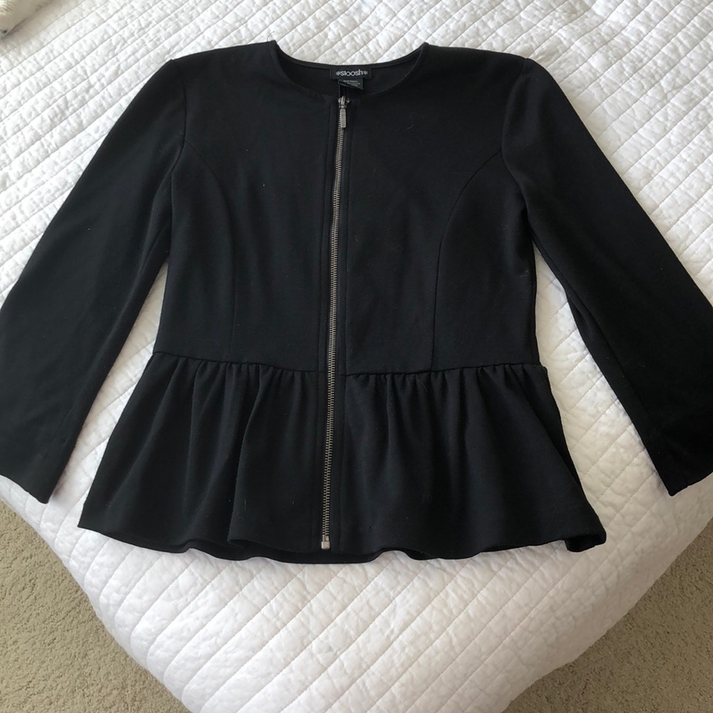 Black Peplum Jacket